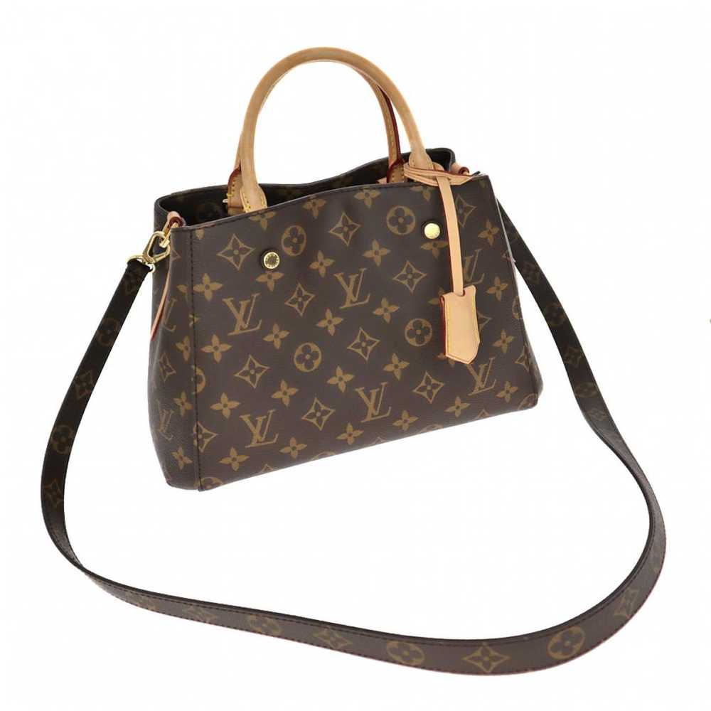 Louis Vuitton Montaigne leather handbag - image 5