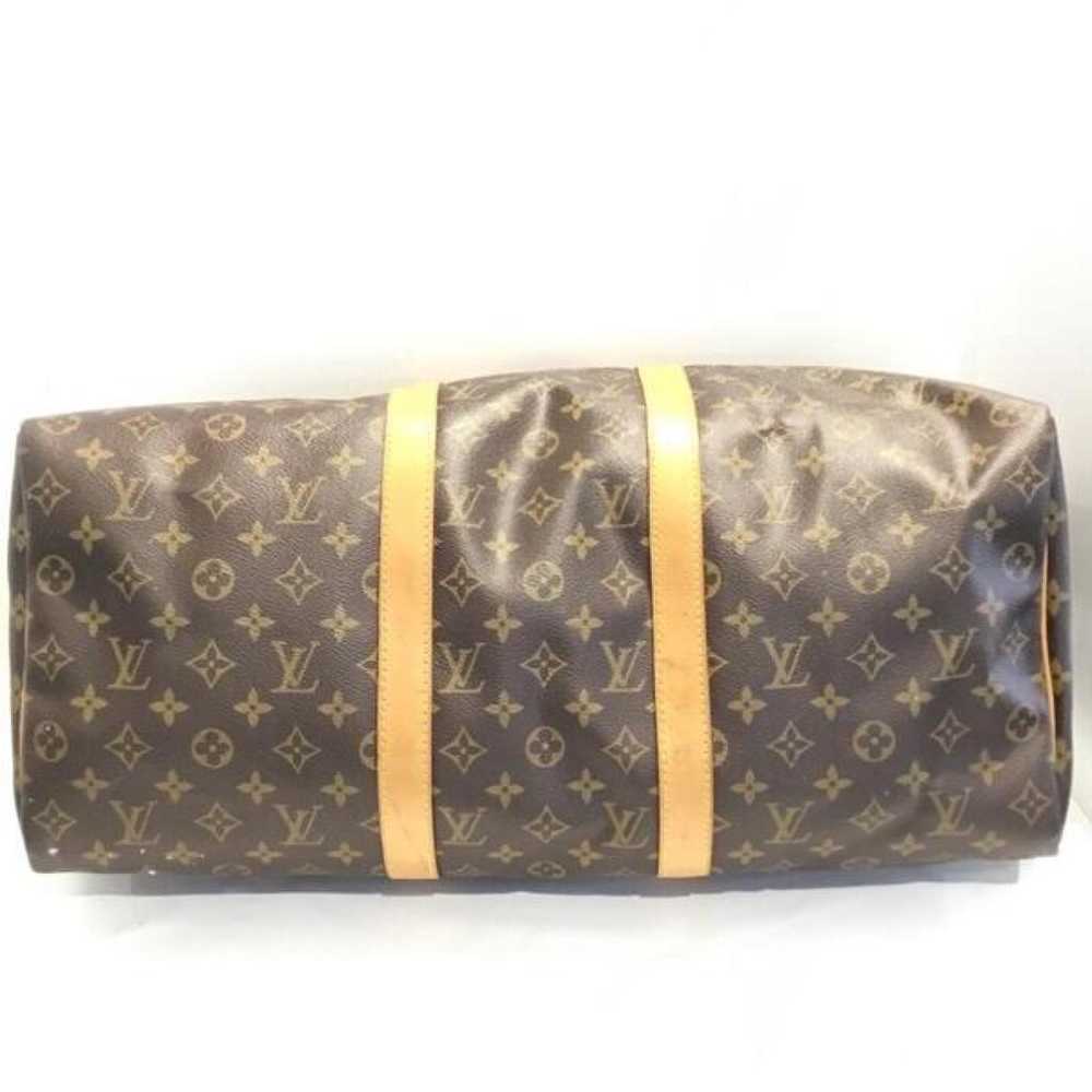 Louis Vuitton Keepall leather handbag - image 6