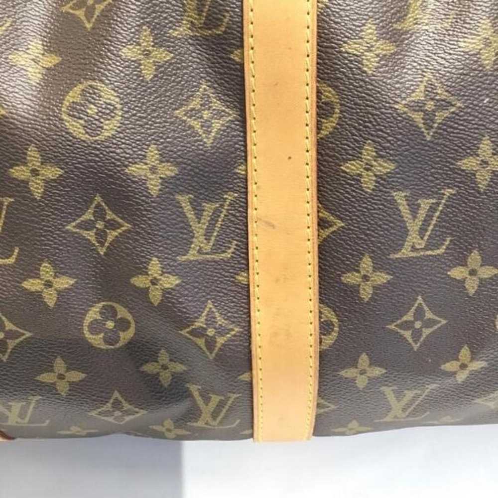 Louis Vuitton Keepall leather handbag - image 7