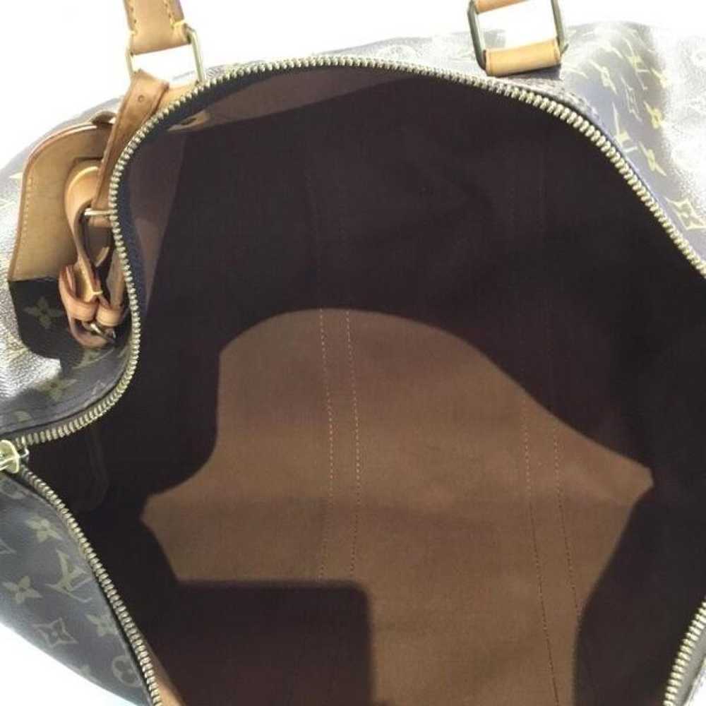 Louis Vuitton Keepall leather handbag - image 9