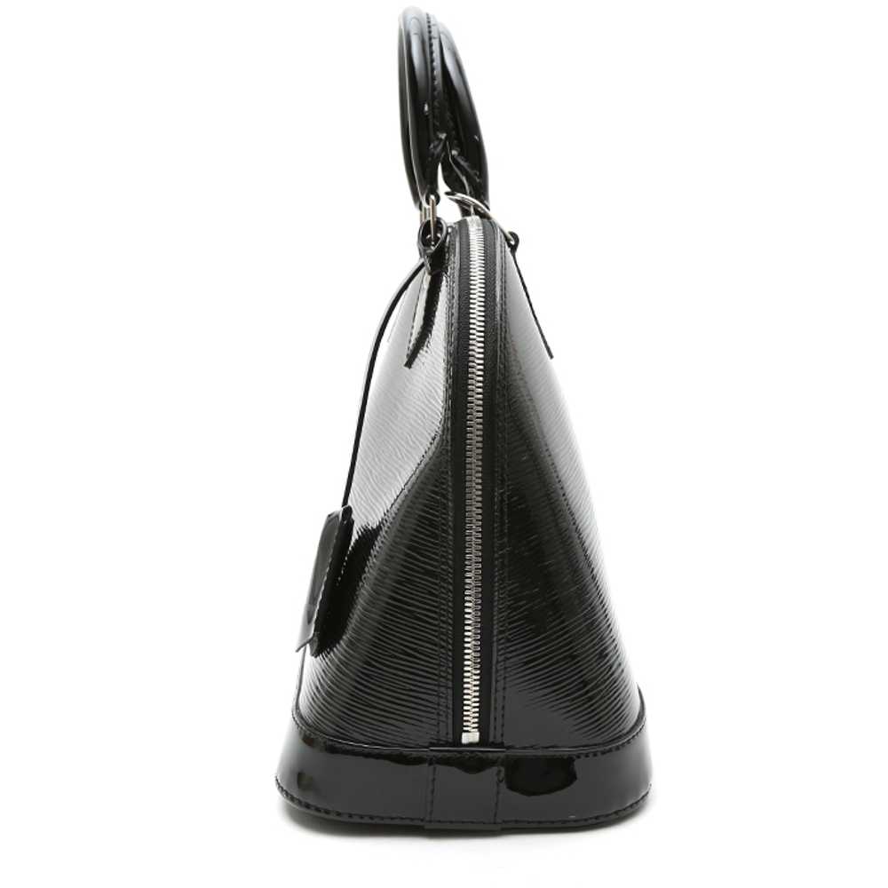 Louis Vuitton Alma small model handbag in black p… - image 6