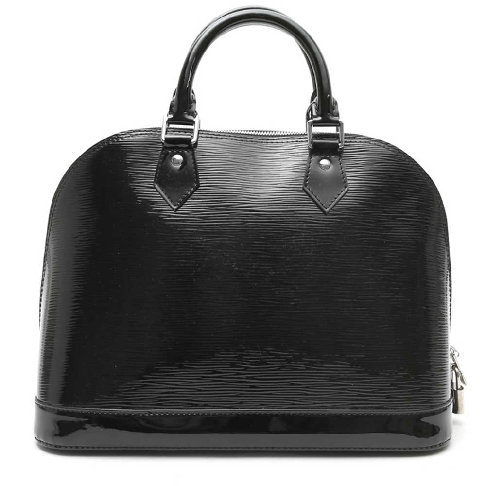 Louis Vuitton Alma small model handbag in black p… - image 8