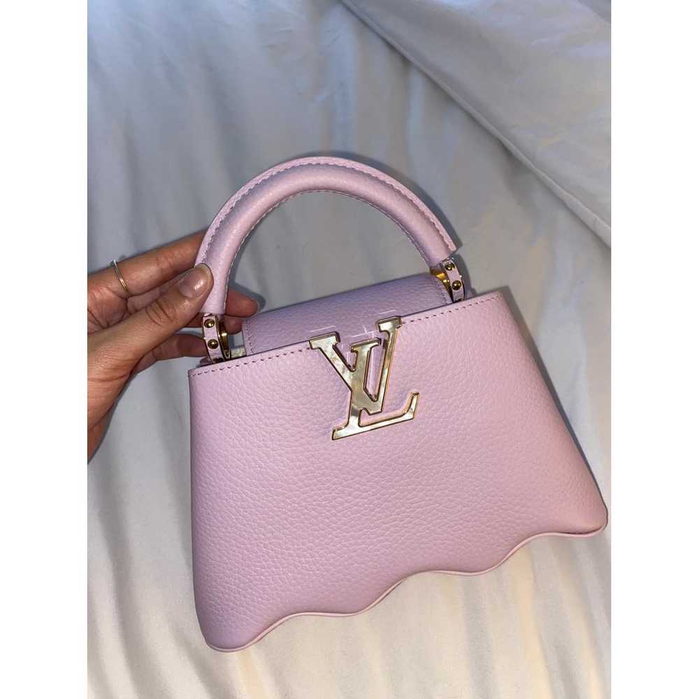 Louis Vuitton Capucines leather handbag - image 3