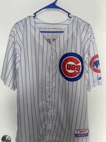 Chicago Cubs Kris Bryant #17 Majestic MLB Jersey T-shirt ~ Youth Med **EUC**