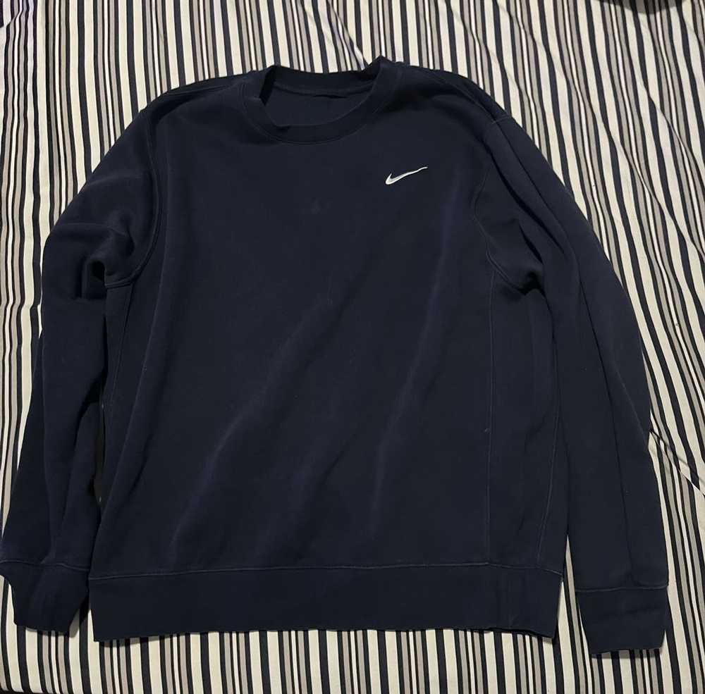 Nike Vintage nike navy blue sweater - Gem