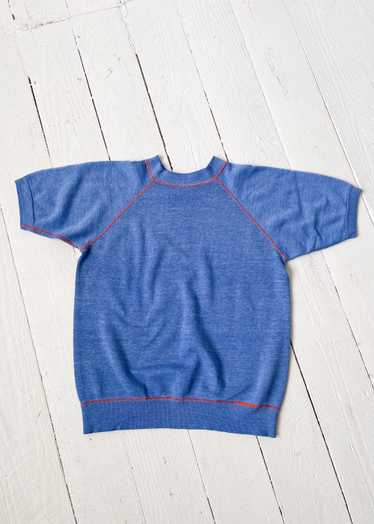 60s short sleeve sweatshirt - Gem