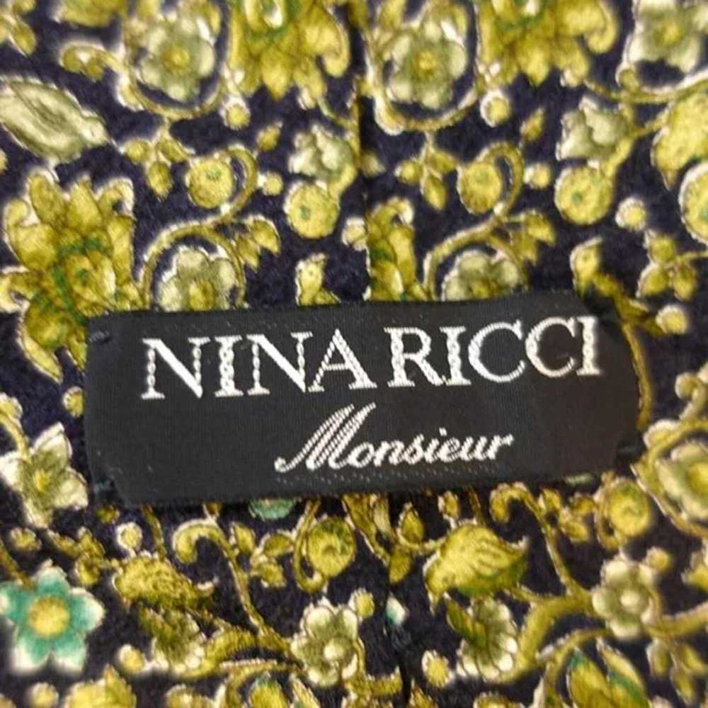 Nina Ricci Silk tie - image 3