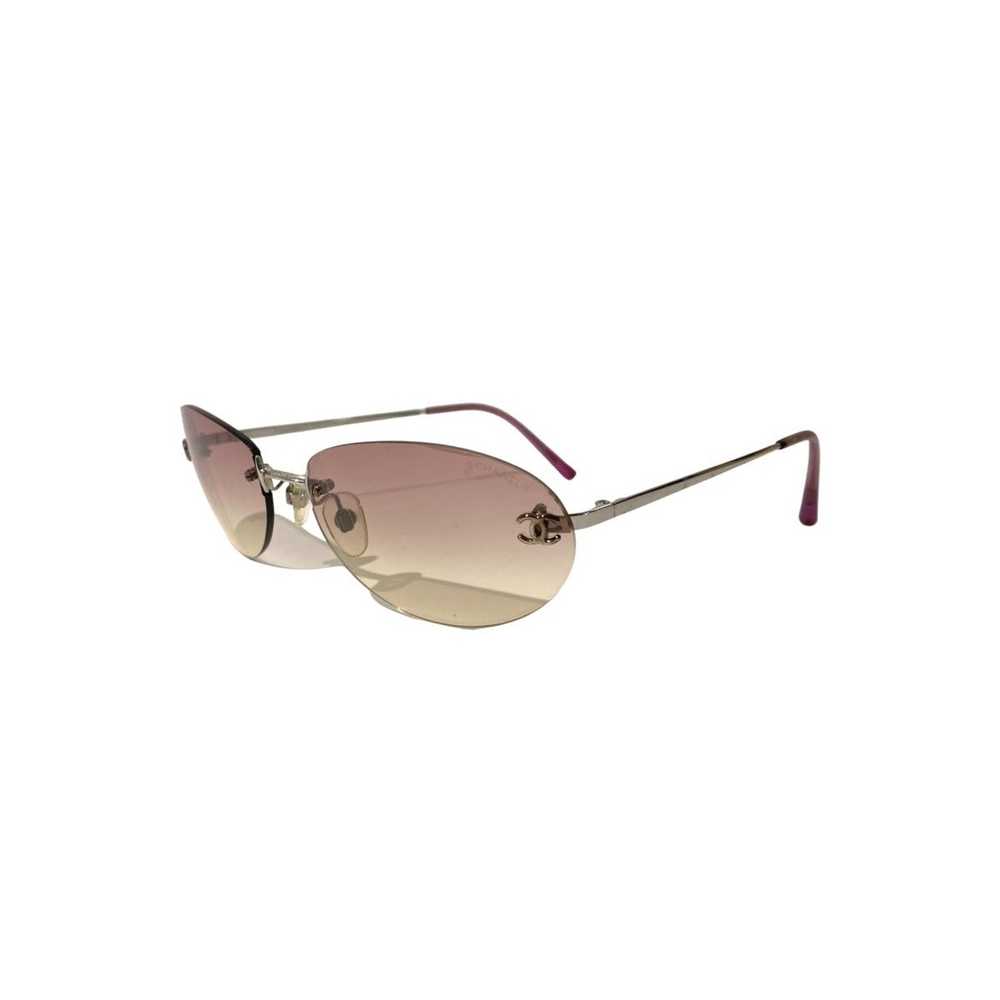 Chanel sunglasses rimless pink - Gem