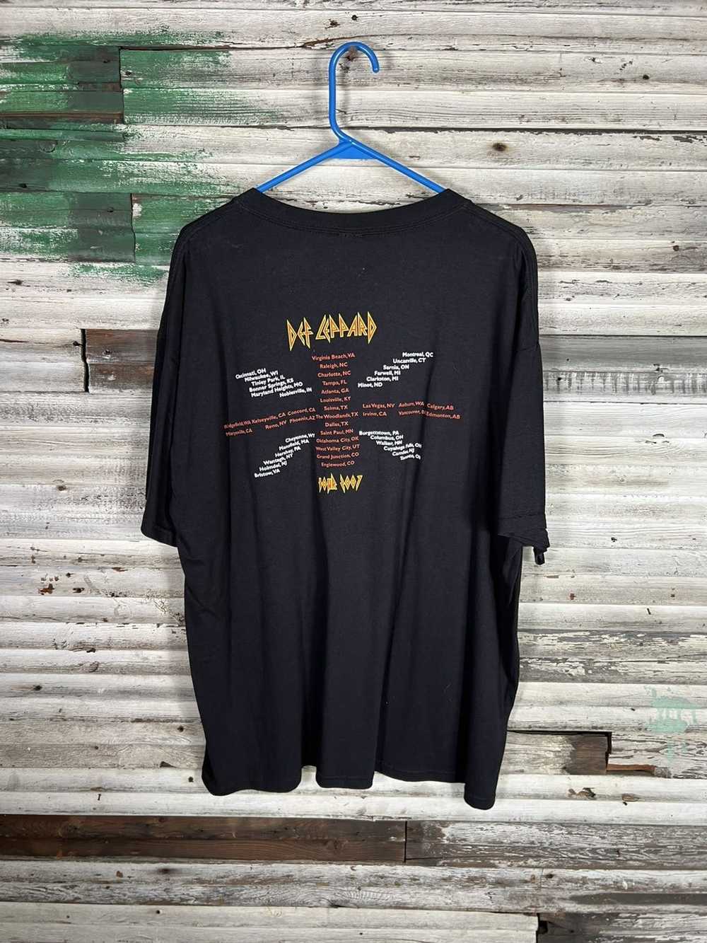 Band Tees × Vintage Vintage Def Leppard Shirt - image 2