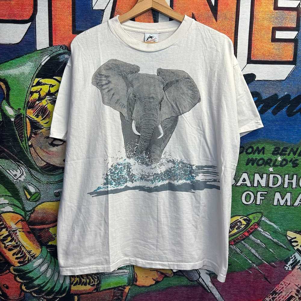 Vintage Vintage 90’s Elephant Tee Size XL - image 1