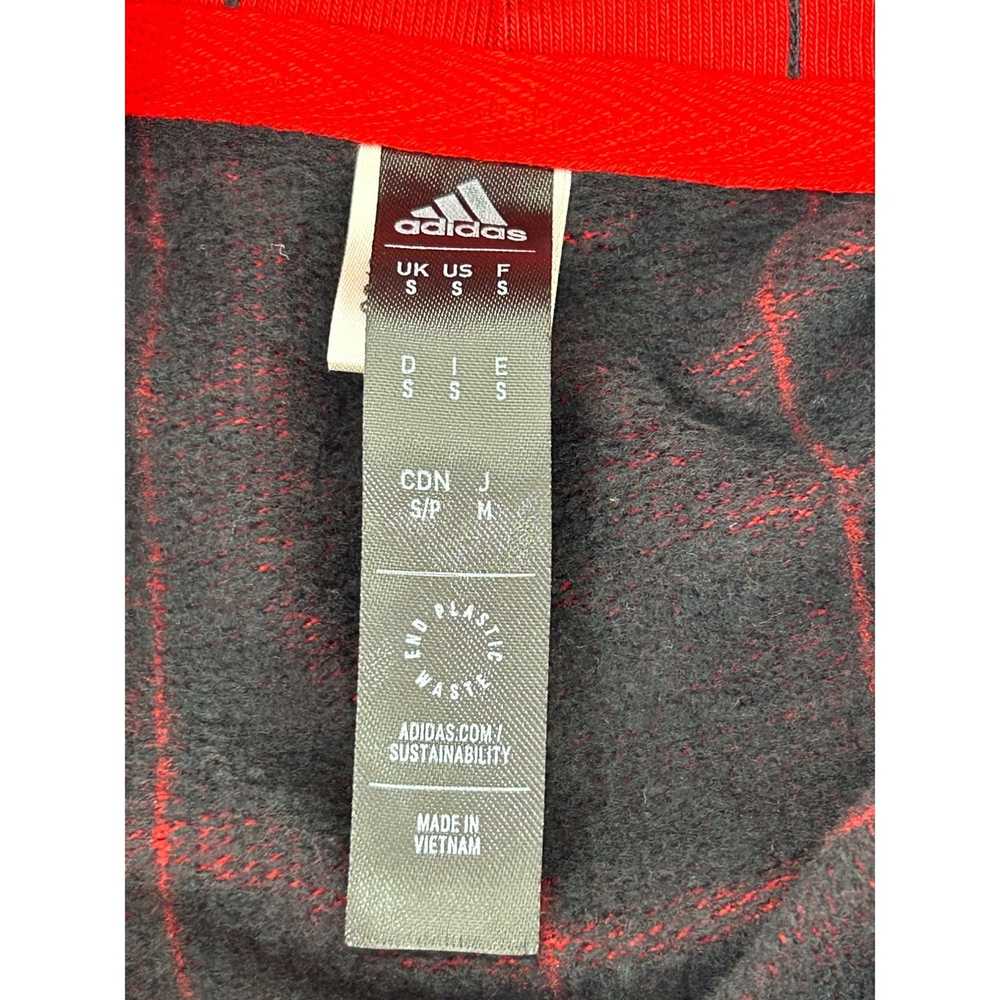 Adidas Adidas Men’s Red & Black Pinstriped Hoodie… - image 6
