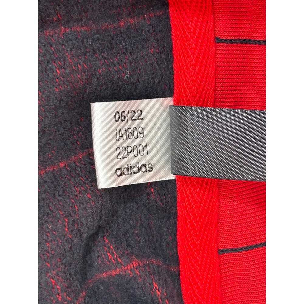 Adidas Adidas Men’s Red & Black Pinstriped Hoodie… - image 7