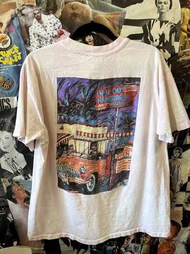 Hanes In N Out 1989 vintage tshirt rare