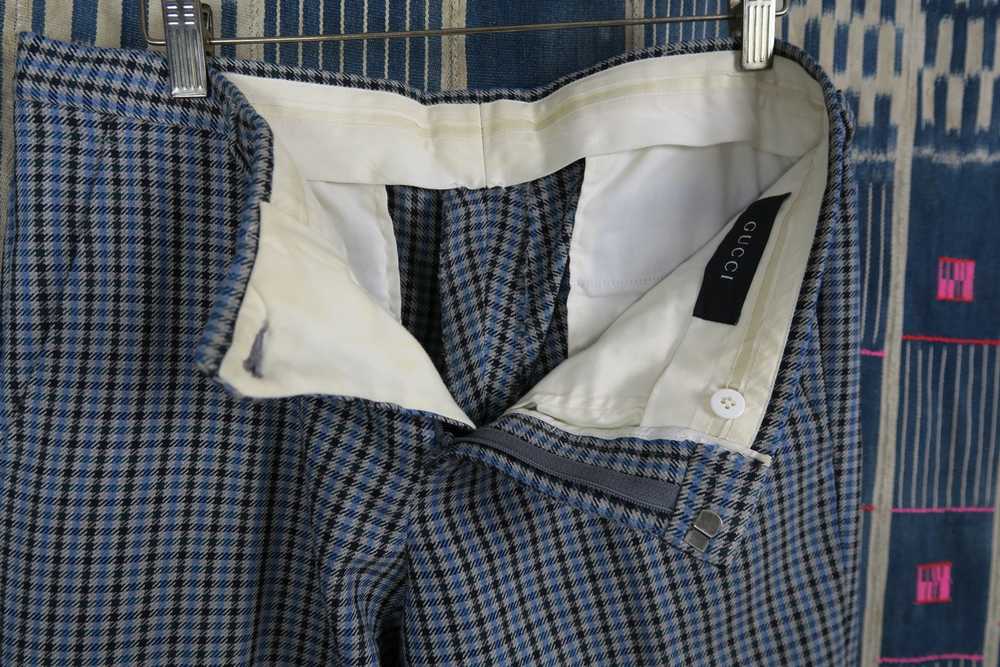 Gucci Plaid Check Harry Styles Trousers - image 3