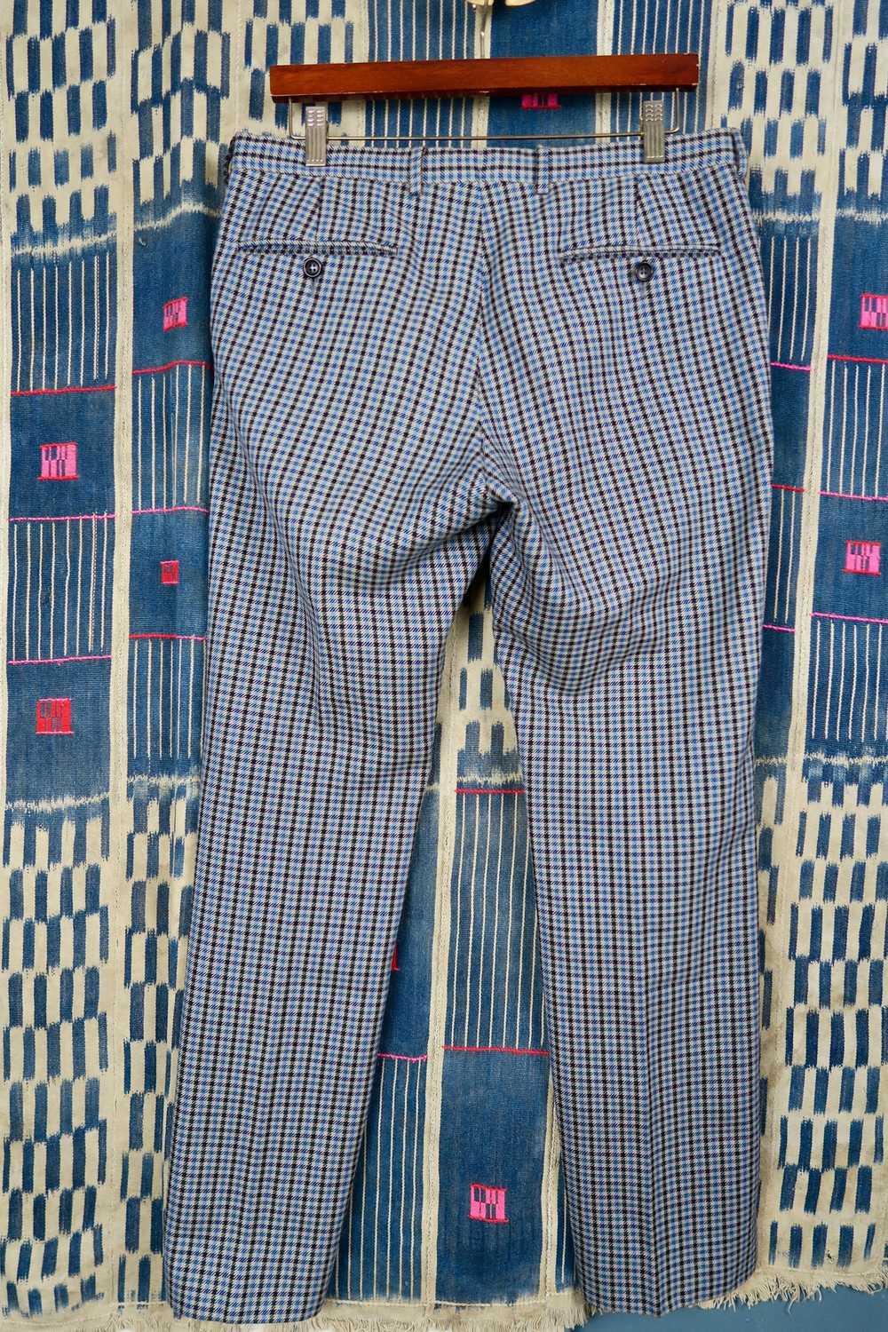 Gucci Plaid Check Harry Styles Trousers - image 5