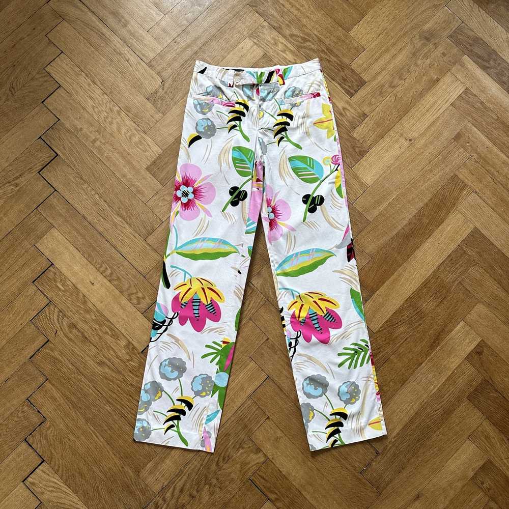 Gucci by Tom Ford SS99 Floral Pants - image 8