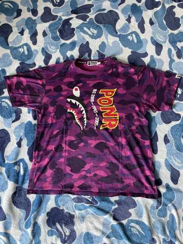 Bape Color Camo PONR Shark Tee