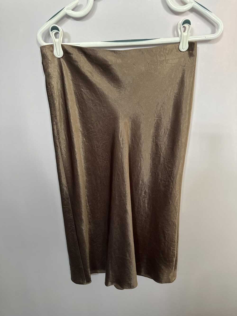 Vince Vince Copper Slip Skirt - image 1