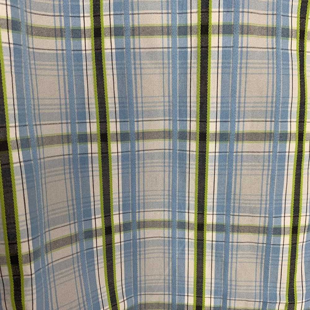 Other Cabela Shirt Short Sleeve Plaid L Light Blu… - image 4