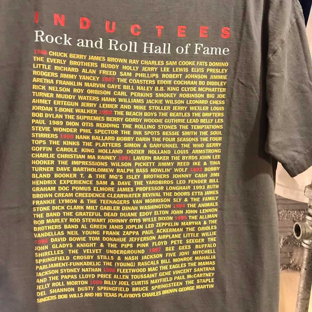 Hall Of Fame × Vintage Rock and Roll Hall Of Fame… - image 4