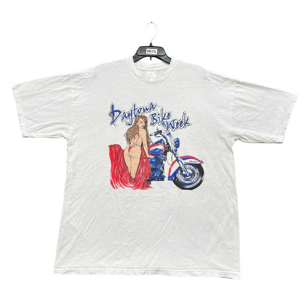 Vintage Vintage 1998 daytona bike week T-Shirt si… - image 1