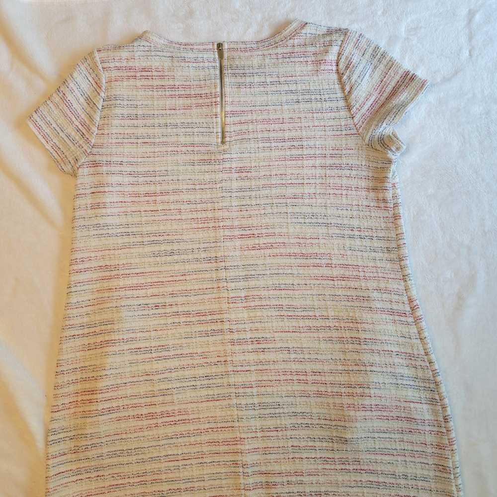 Loft LOFT Tweed Striped Dress with Pockets - image 5