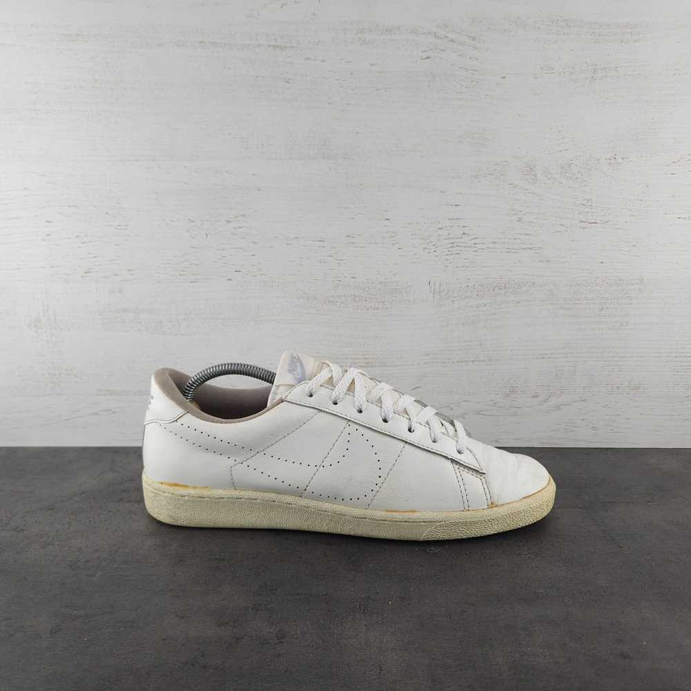 Nike Vintage 1980's Nike Court White leather - Gem