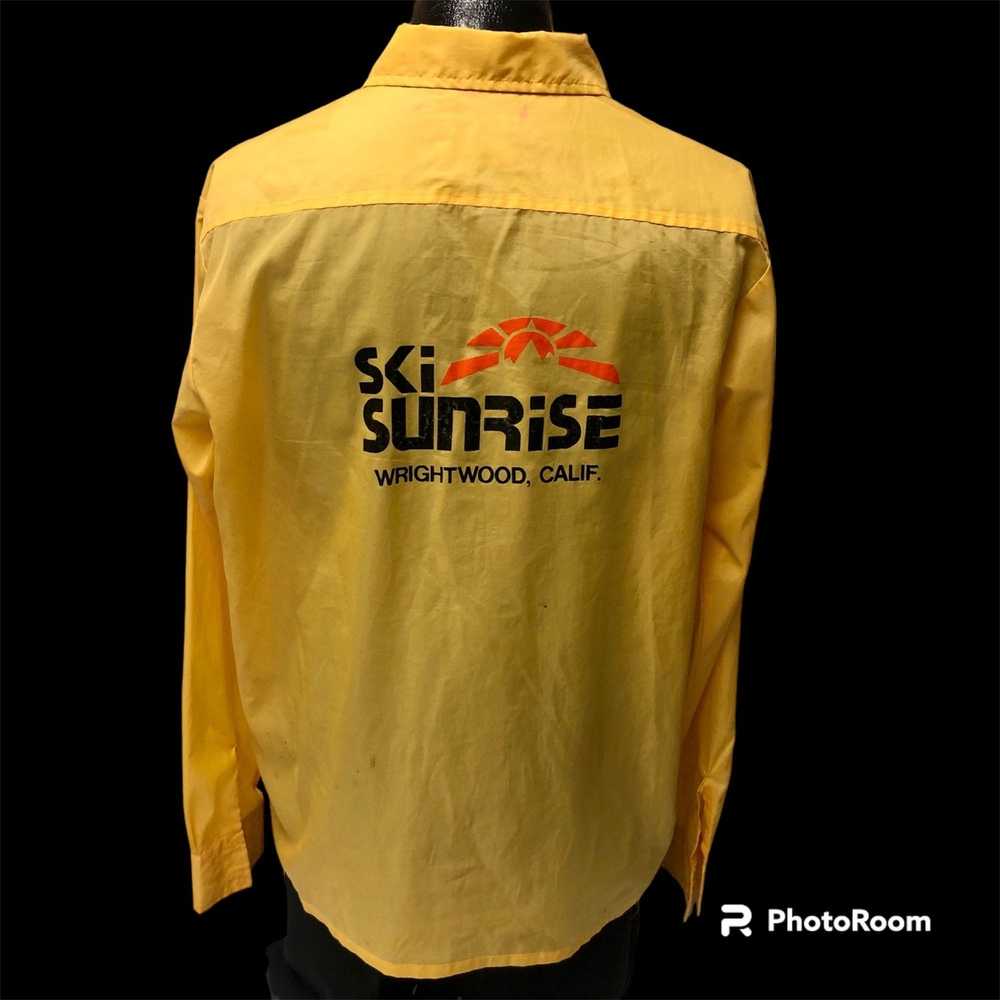 Obermeyer 70's Obermeyer Yellow Nylon SKI SUNRISE… - image 3