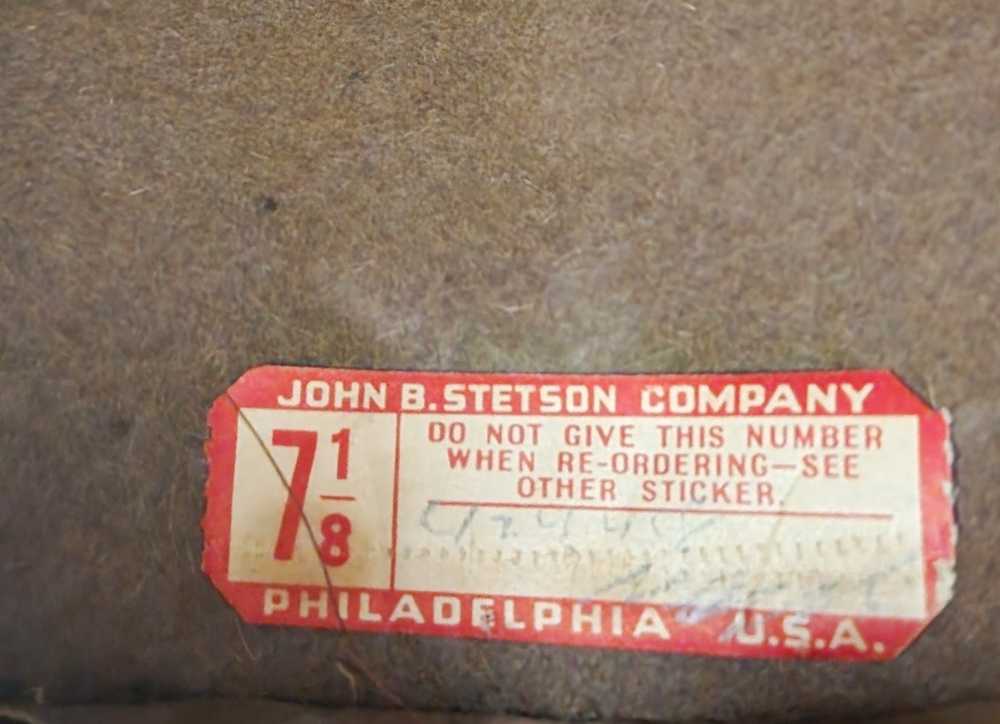 Stetson Rare 1900s John B. Stetson Company Nutria… - image 8