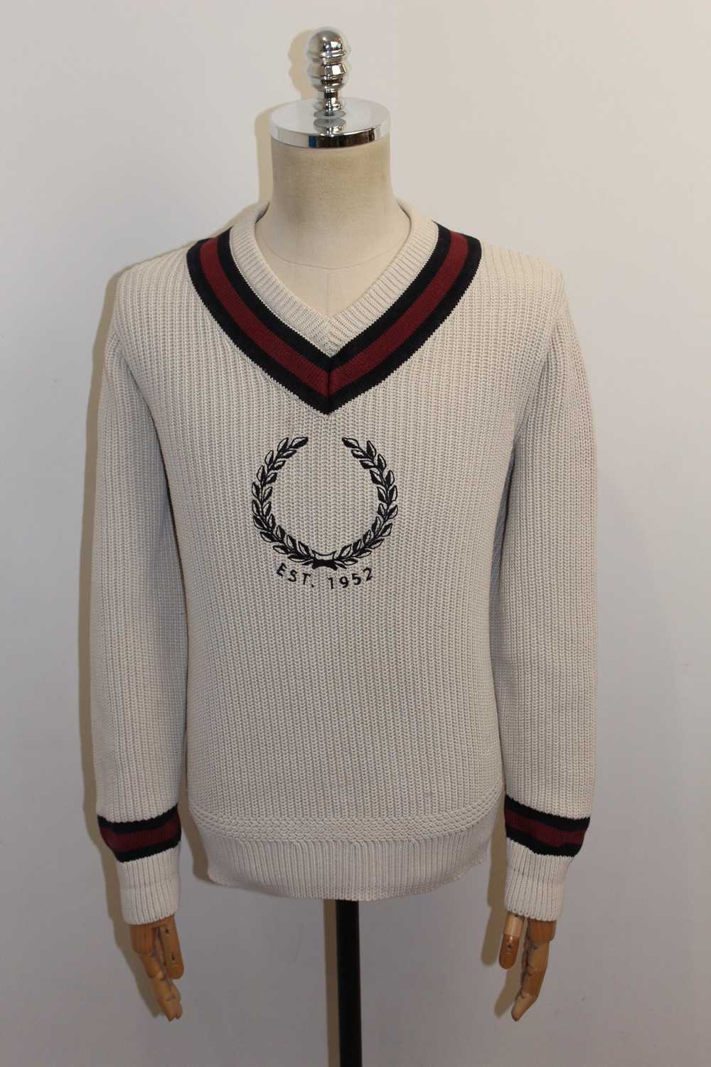 Fred Perry × Sportswear FRED PERRY Big Logo Knitt… - image 2