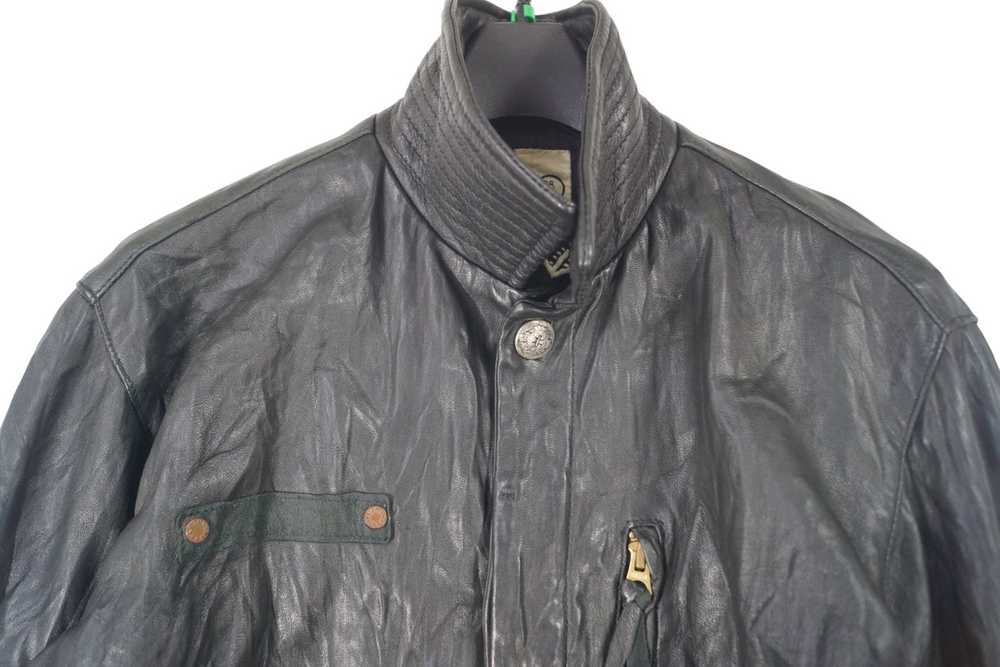 Universal Products × Vintage 38 Leather Jacket Bu… - image 3