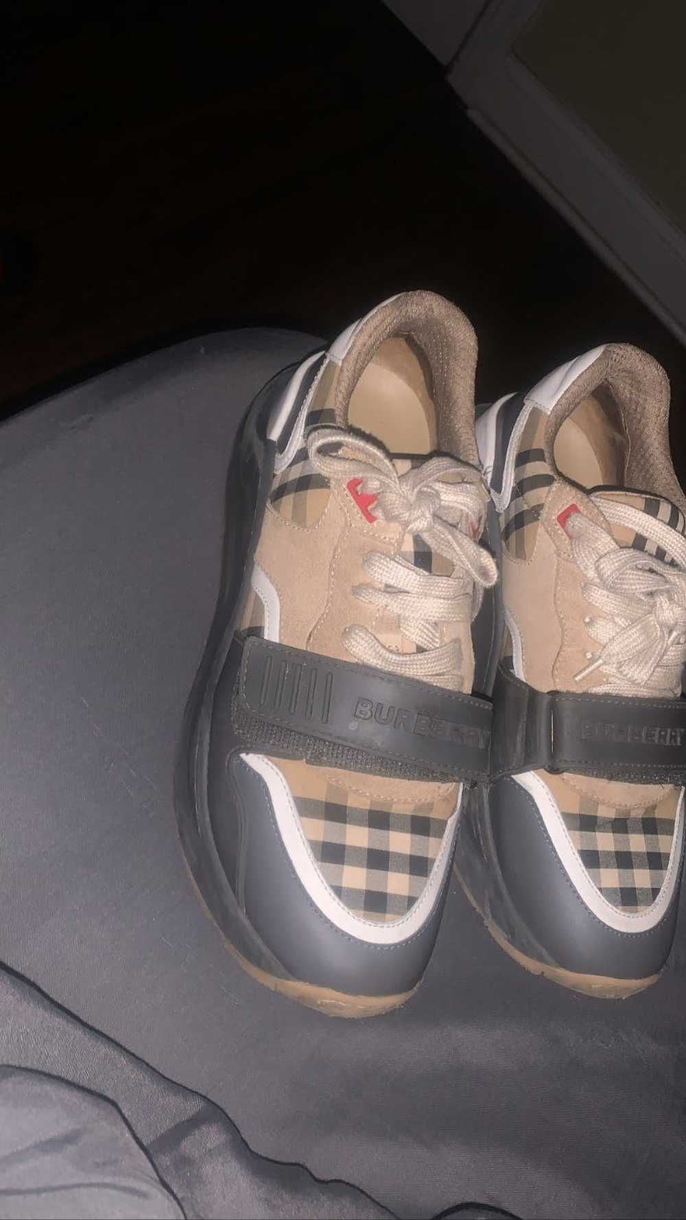 Burberry Burberry Classic Checked Low-Top Sneakers - image 3