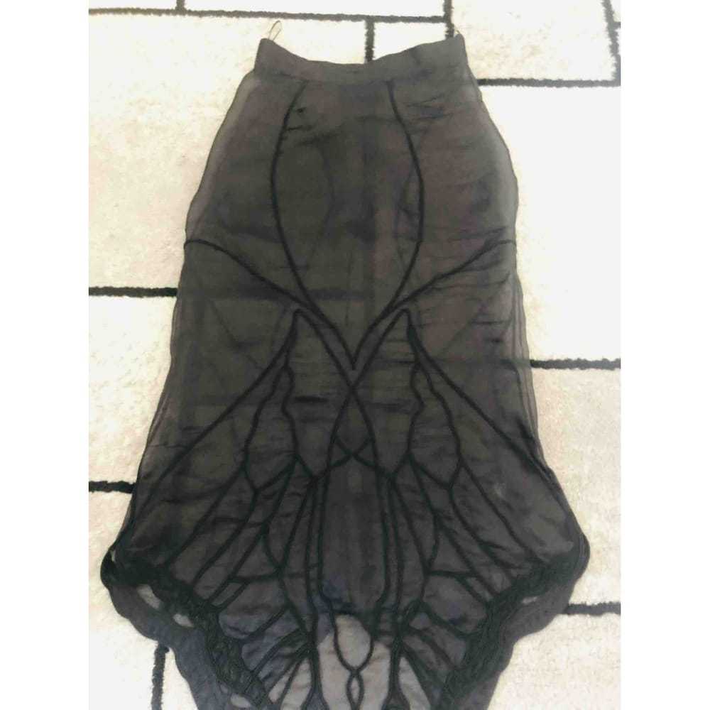 Francesco Scognamiglio Silk mid-length skirt - image 3