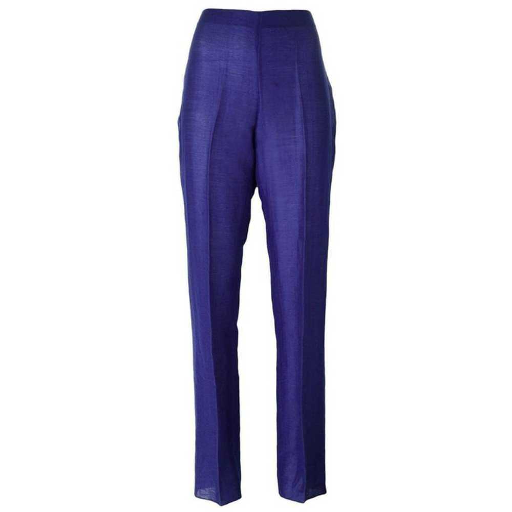 Romeo Gigli Trousers in Blue - image 4