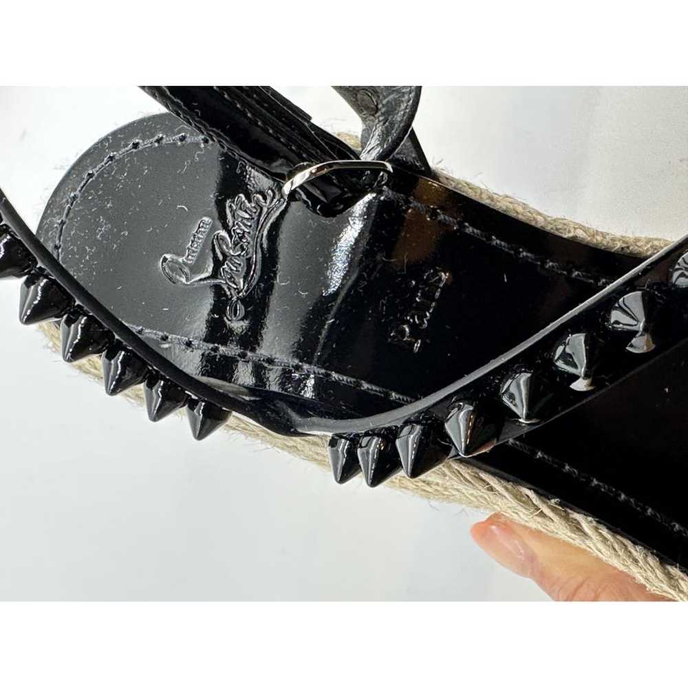 Christian Louboutin Patent leather sandal - image 4