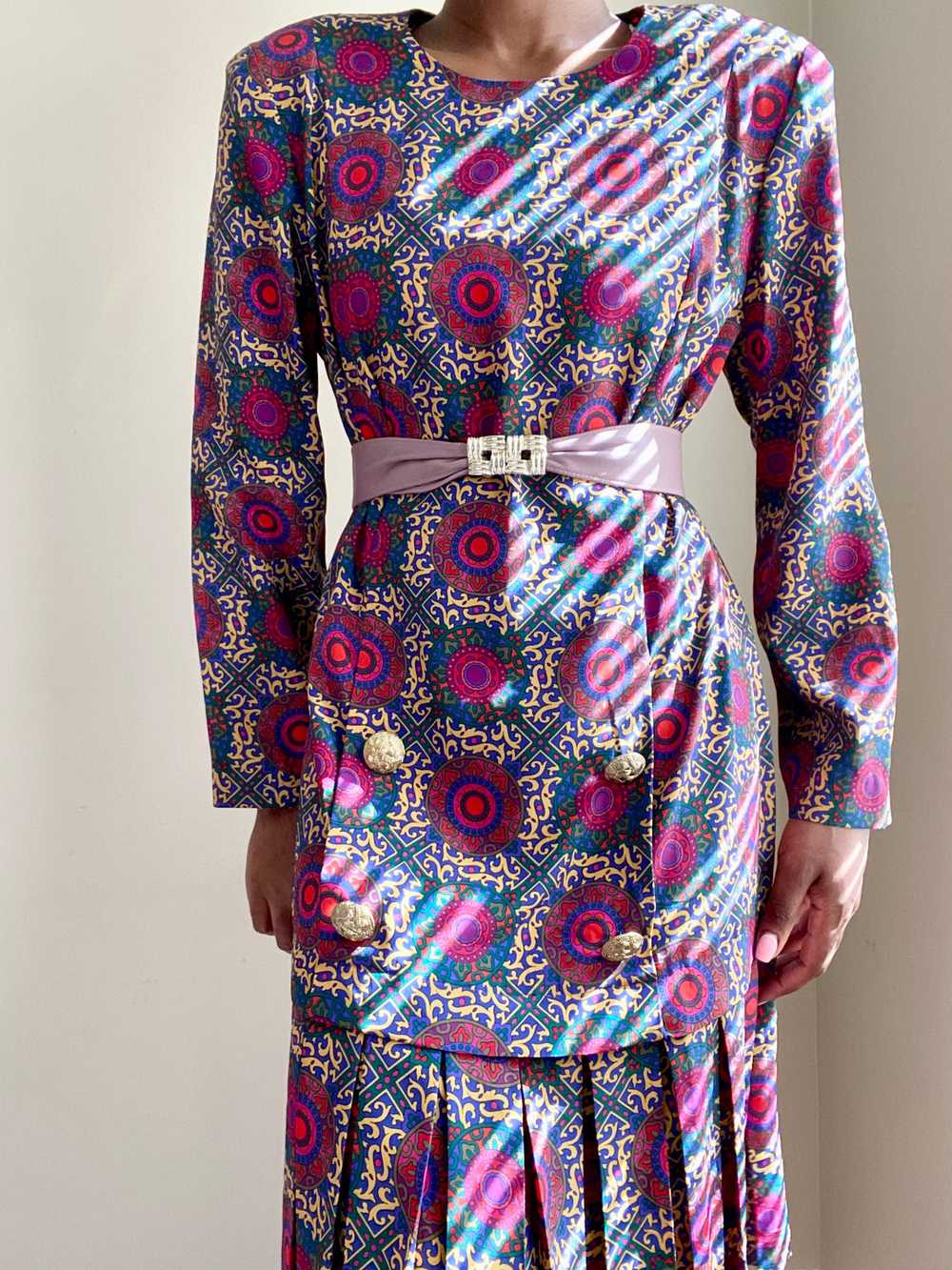 Vintage 80s/90s Baroque Dress - image 1