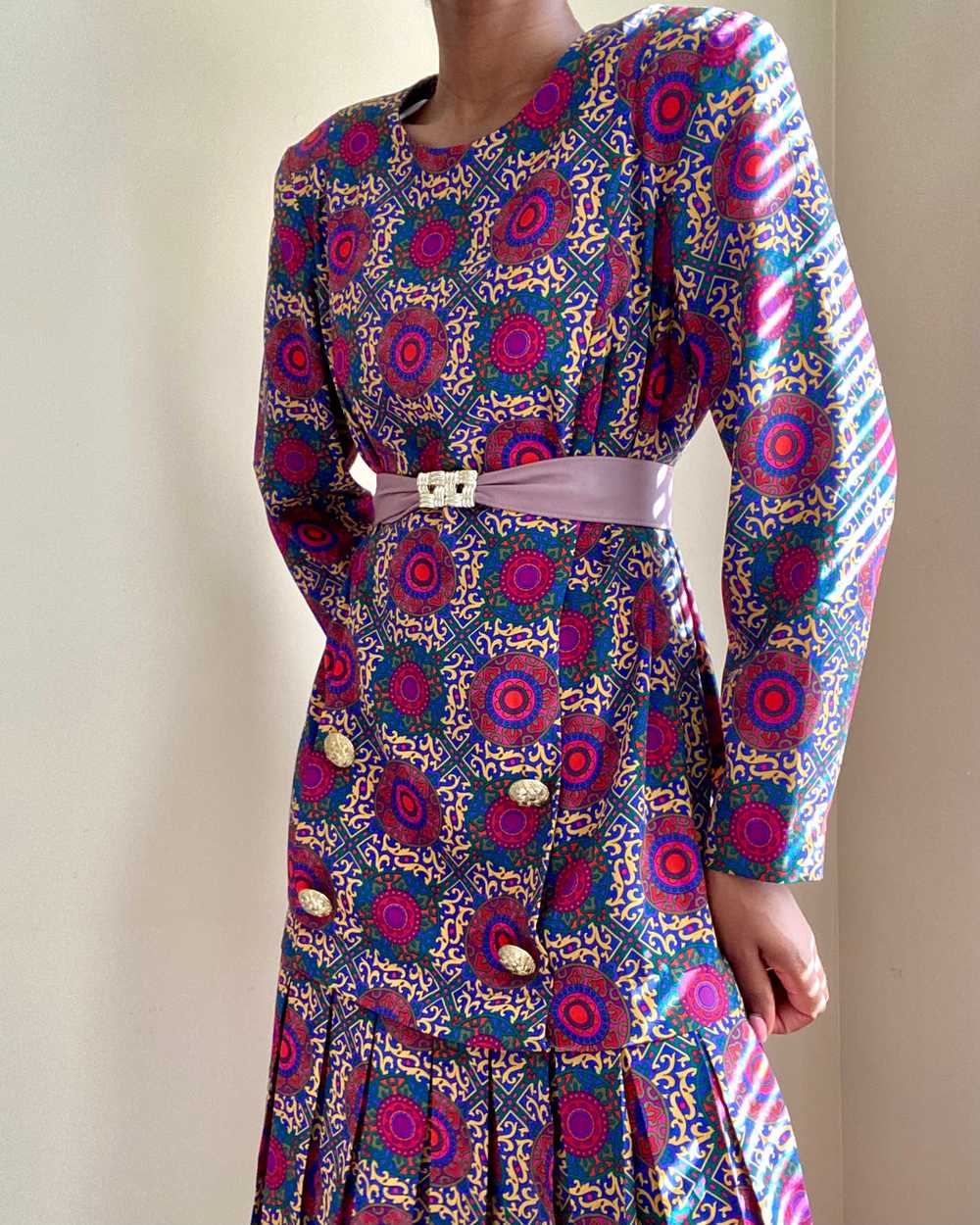 Vintage 80s/90s Baroque Dress - image 2