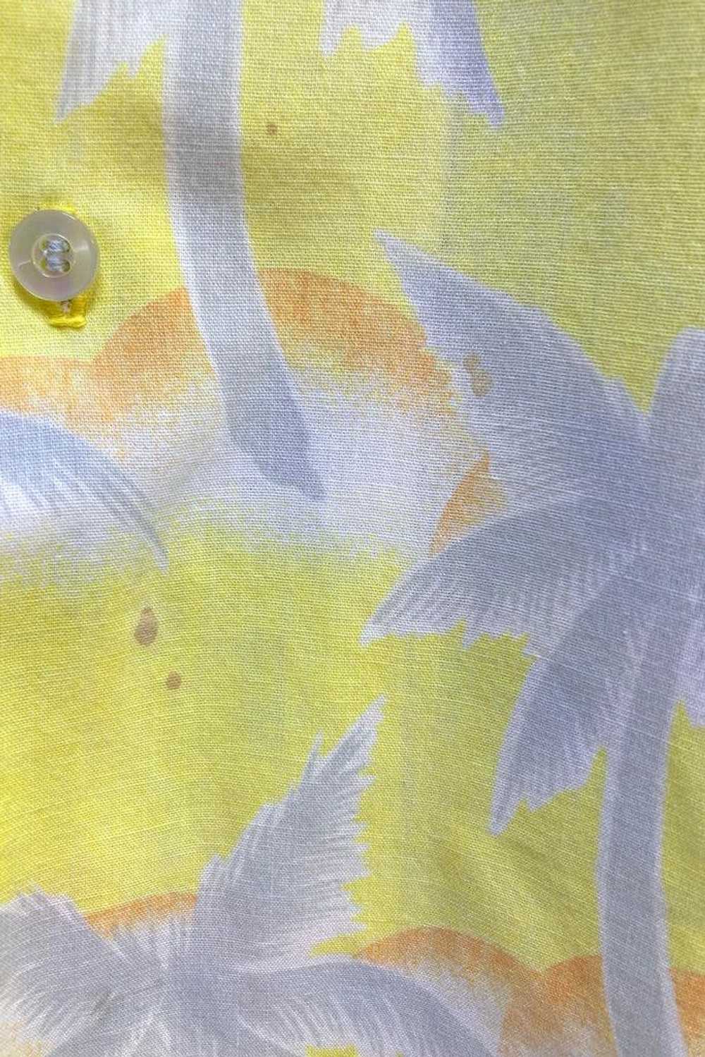 Vintage Tropicana Yellow Hawaiian Shirt - image 7