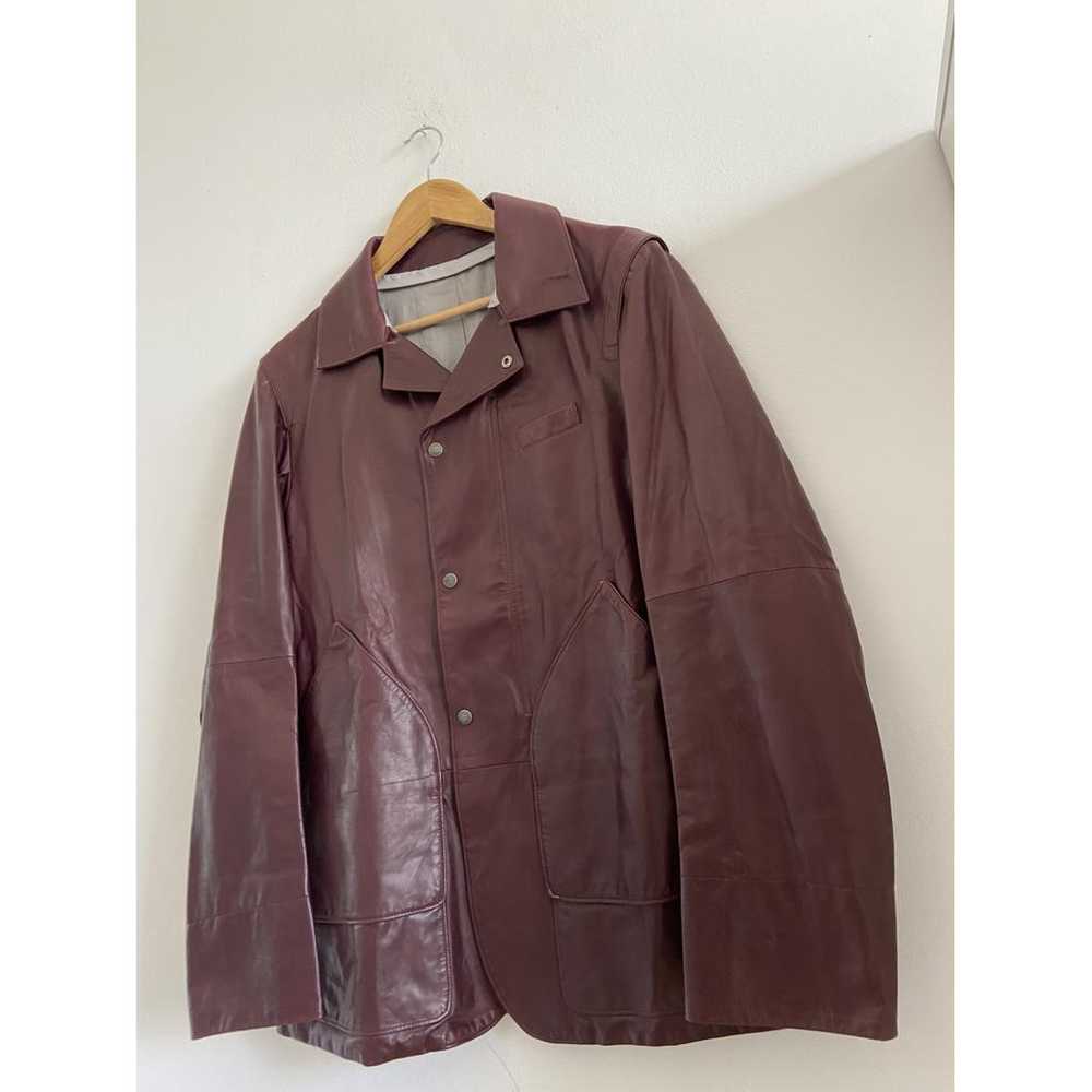 Jil Sander Leather coat - image 4