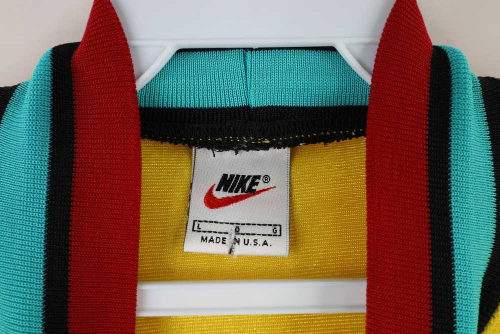 Nike × Vintage Vintage 90s Nike Swoosh Mock Neck … - image 6