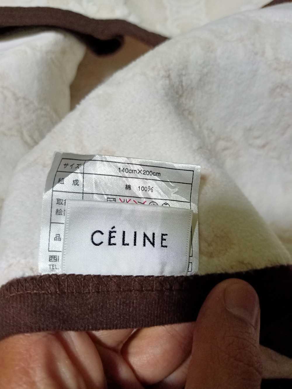 Celine vintage Celine Monogram Blanket/bed sheets - image 2