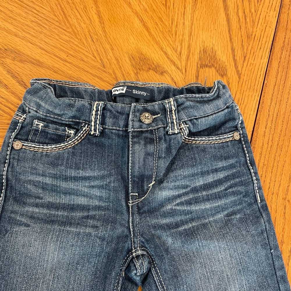 Levi's Levi’s Blue Jeans Pants Skinny Girls Sz 6 … - image 2