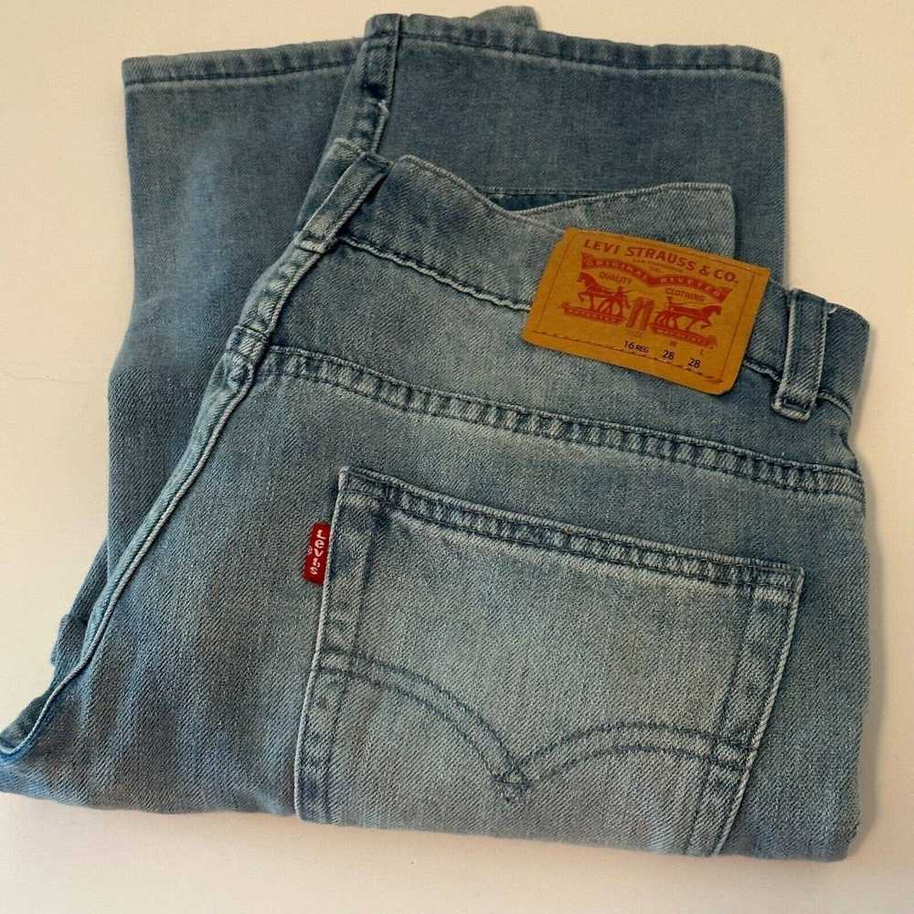 Levi's Levi's 511 Slim Jeans 16 reg28x28, patches… - image 2