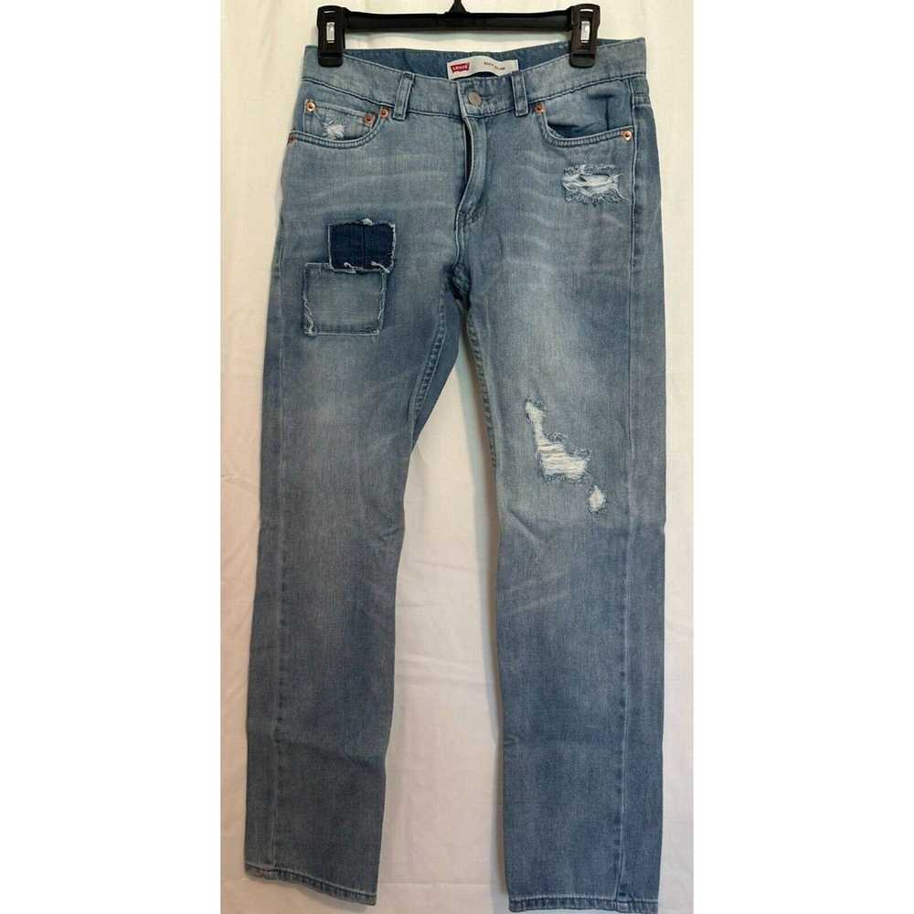 Levi's Levi's 511 Slim Jeans 16 reg28x28, patches… - image 4