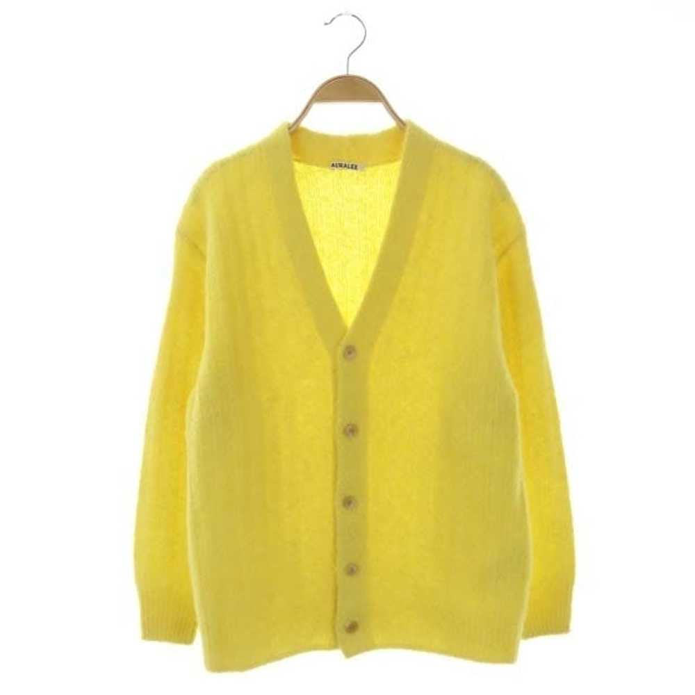 Auralee Auralee Wide Rib Knit Cardigan - image 1