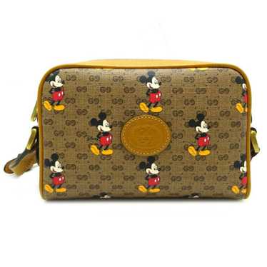 Gucci x Disney Brown GG Coated Canvas Donald Duck Mini Crossbody Bag -  Yoogi's Closet