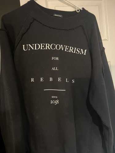 Undercover Undercover Black Raw Edge SweatShirt