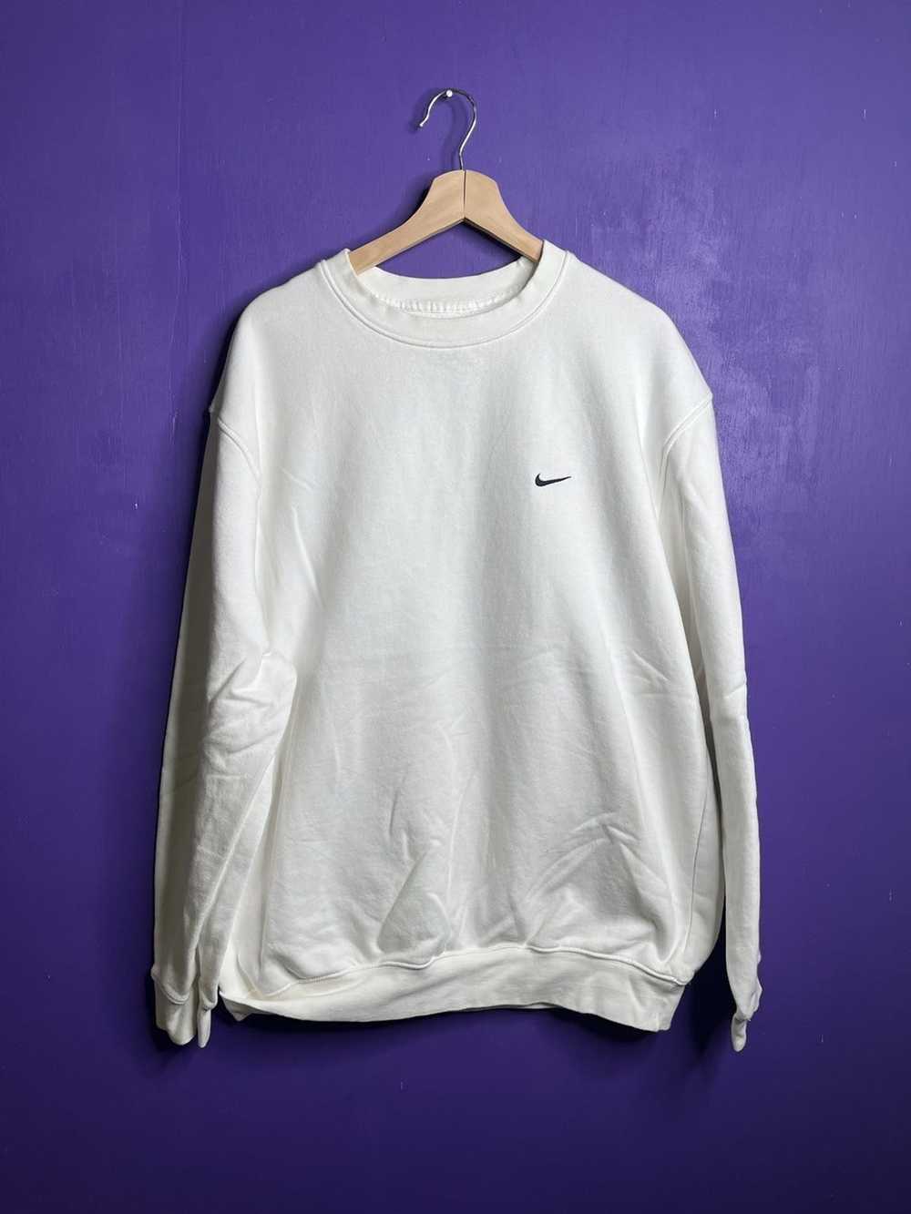 Nike × Vintage Vintage ‘00s Nike simple swoosh sweats… - Gem