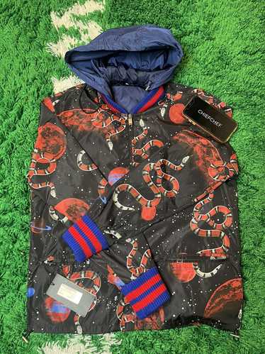 Gucci Gucci space snake light jacket windbreaker