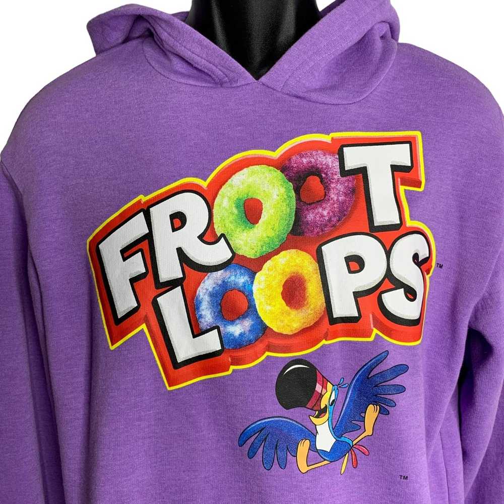 Other Kelloggs Fruit Loops Hoodie Sweatshirt S Pu… - image 2